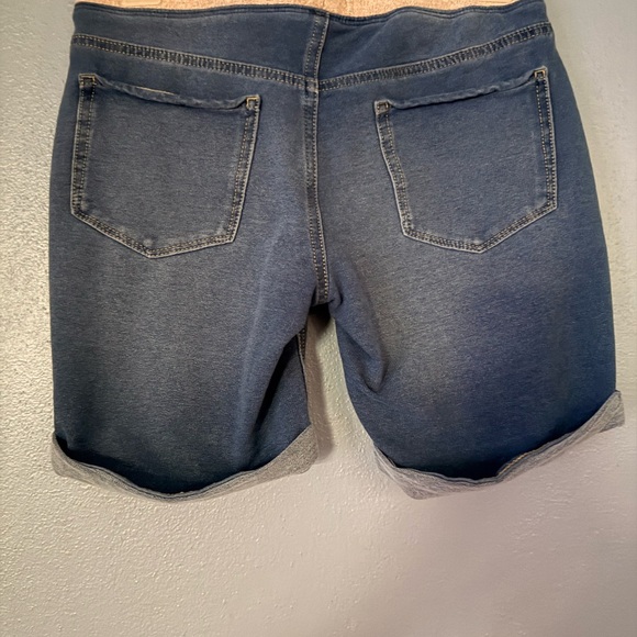 SO Ribbed waist Jegging Bermurda Shorts - Picture 2 of 4